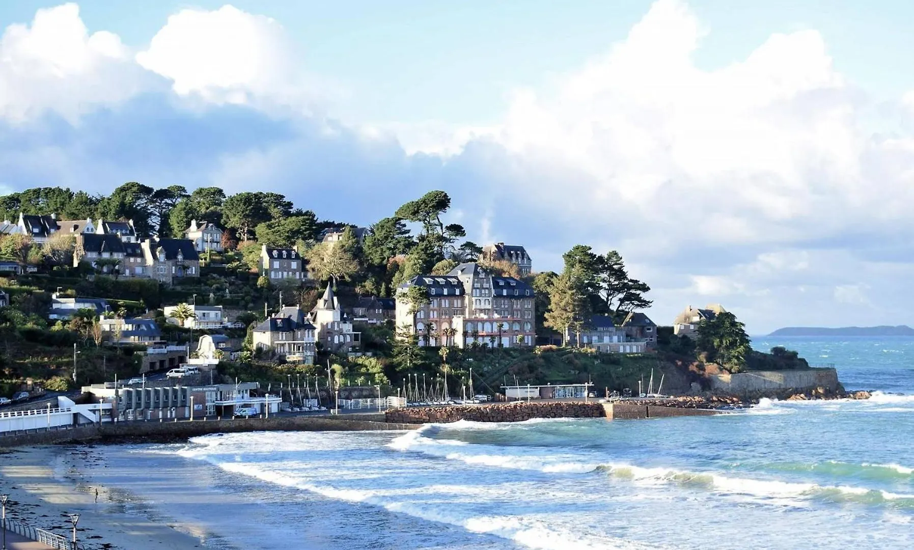 Bel Appartement Avec Wifi Gratuit, Proche Plage De Trestraou Perros-Guirec - Ref 855 Франция